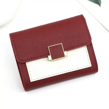 Ladies Mini PU Leather Purse Wallet 